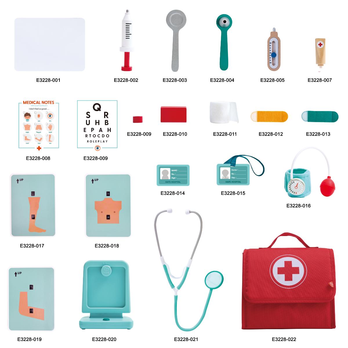 Juego médico PEQUEÑO DOCTOR Hape