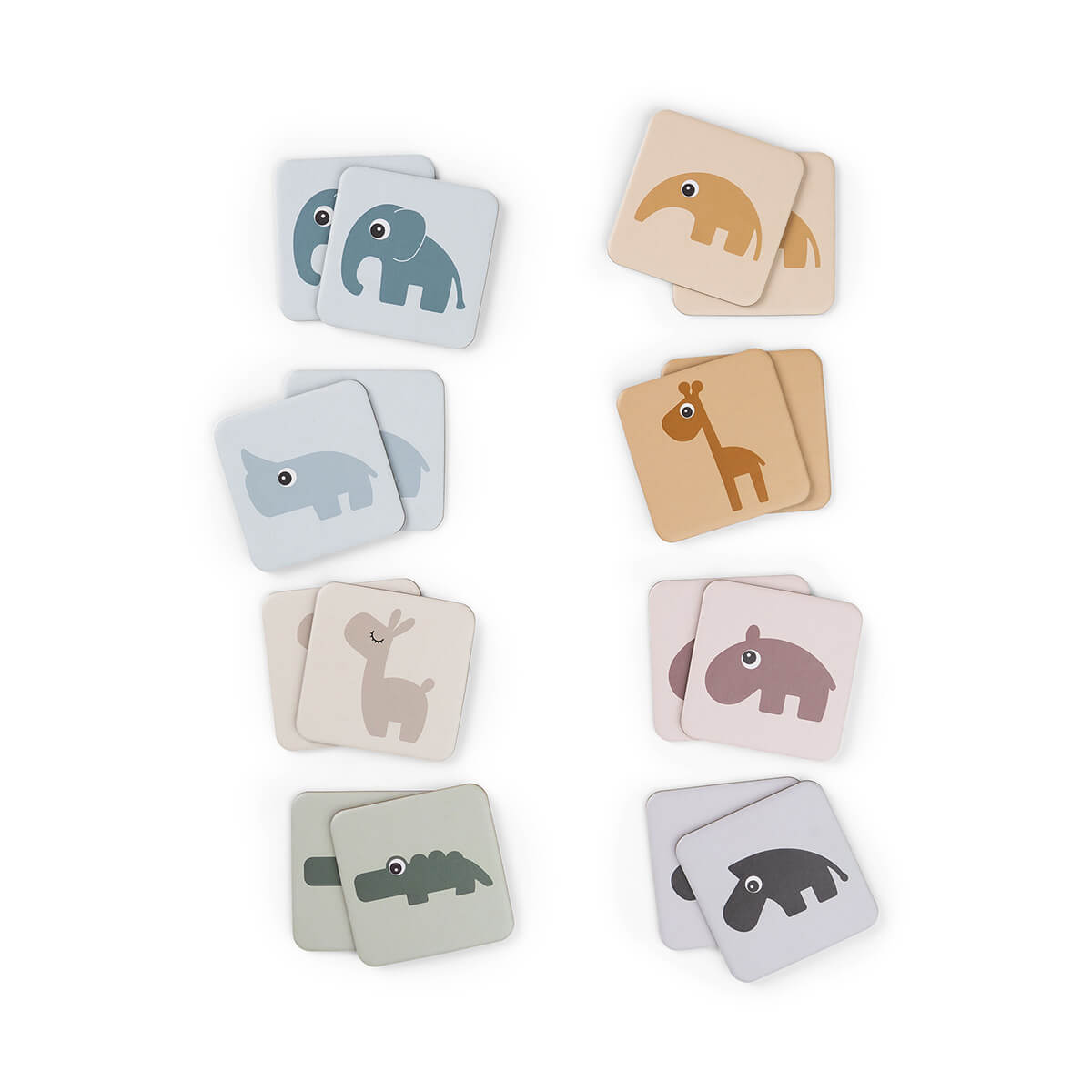 Juego memoria DEER FRIENDS Done by Deer colour mix