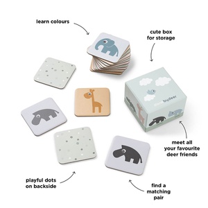 Juego memoria DEER FRIENDS Done by Deer colour mix