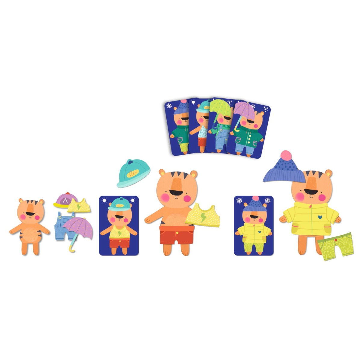 Juego memoria Rapido Météo COOL SCHOOL Djeco
