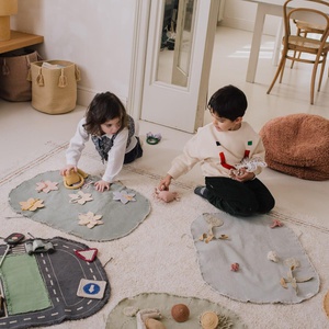 Juego textil MINI MUNDO GREEN Lorena Canals Snail