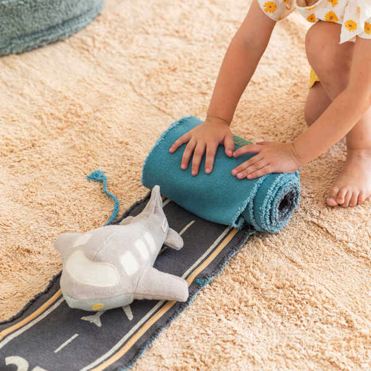 Juego textil RIDE & ROLL Lorena Canals Plane