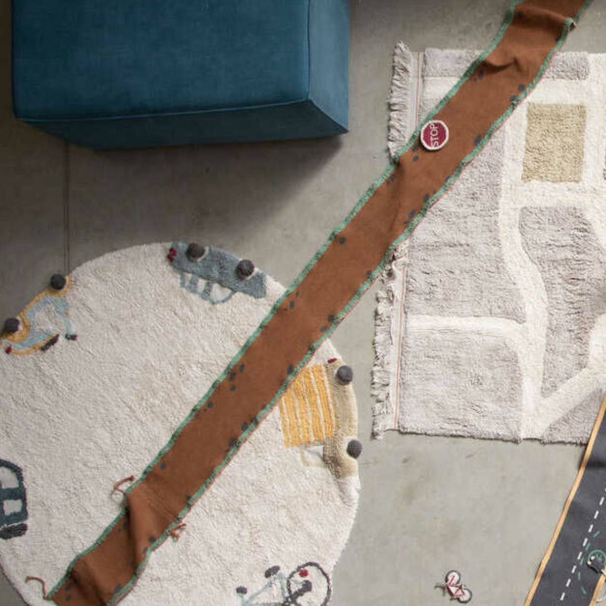 Juego textil RIDE & ROLL  Lorena Canals Safari Jeep