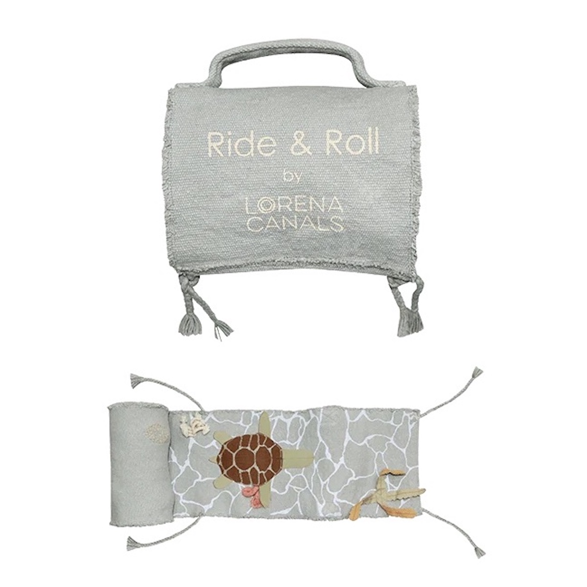 Juego textil RIDE & ROLL Lorena Canals Under the sea