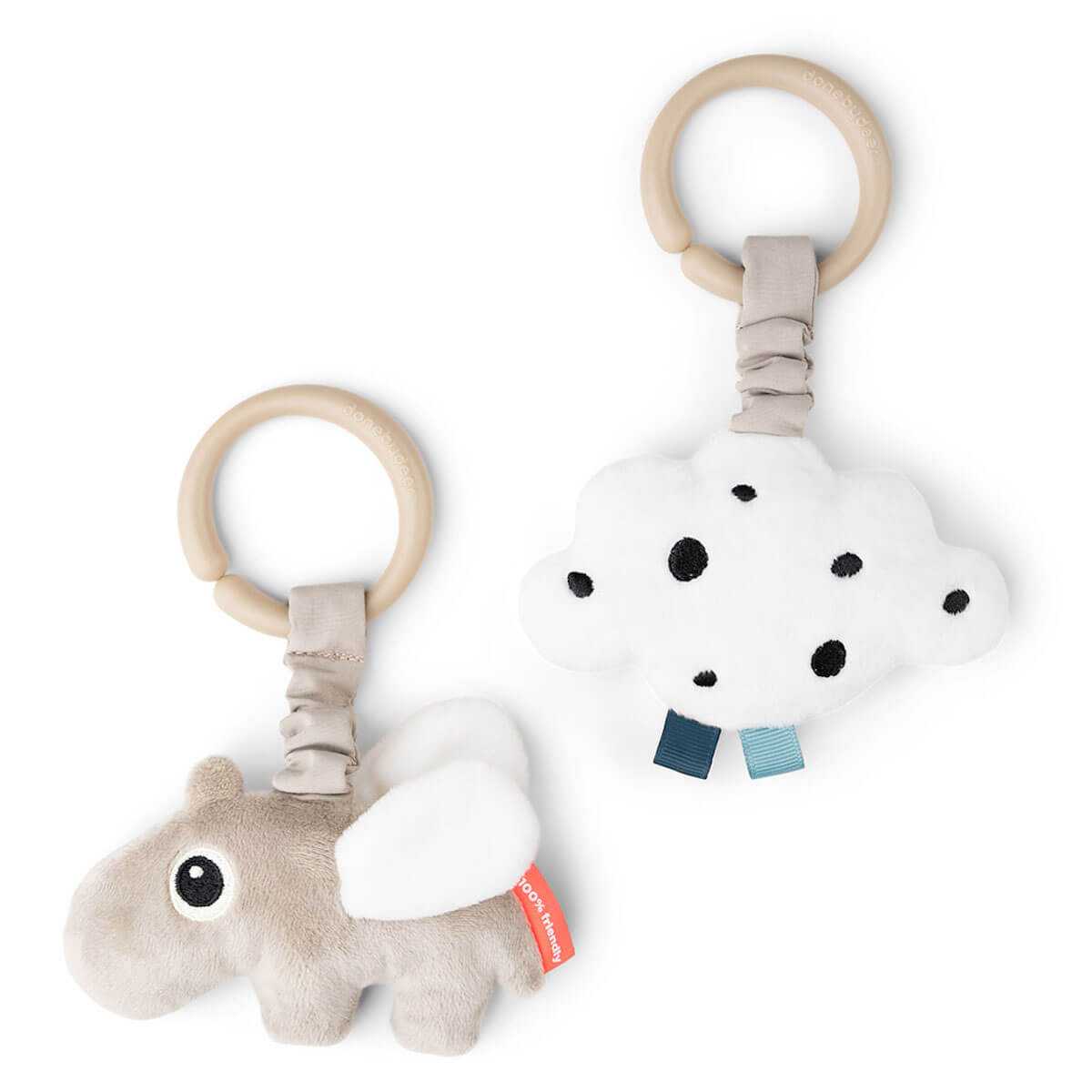 Juguete actividades colgante 2uds HAPPY CLOUDS Done by Deer sand