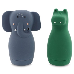 Juguete baño Mrs. ELEPHANT & Mr. CROCODILE Trixie