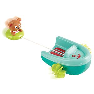 Juguete baño TUBING PULL-BACK BOAT  Hape