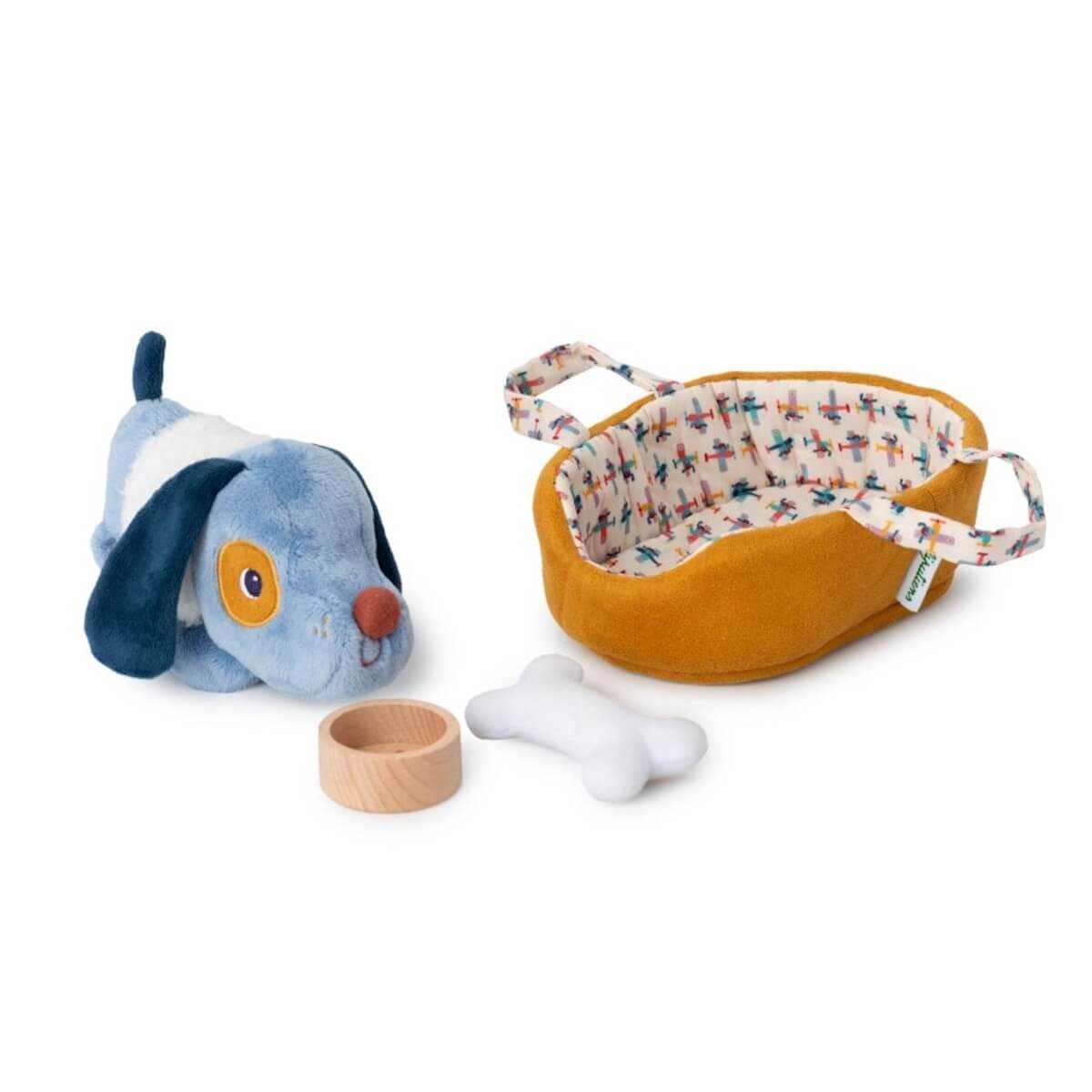 Juguete perro-cesta JULES Lilliputiens
