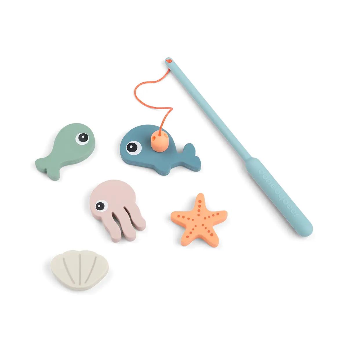 Juguete pesca baño SEA FRIENDS Done by Deer colour mix