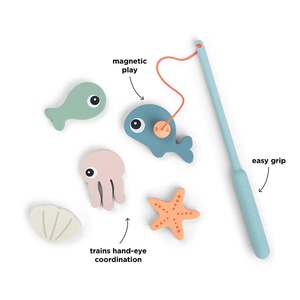 Juguete pesca baño SEA FRIENDS Done by Deer colour mix