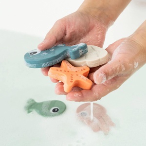 Juguete pesca baño SEA FRIENDS Done by Deer colour mix