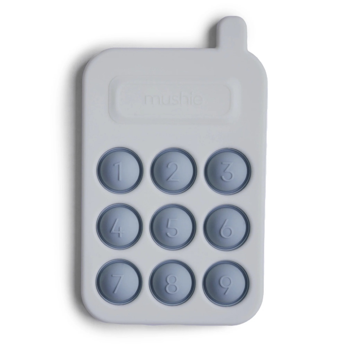 Juguete sensorial PRESS PHONE Mushie tradewinds