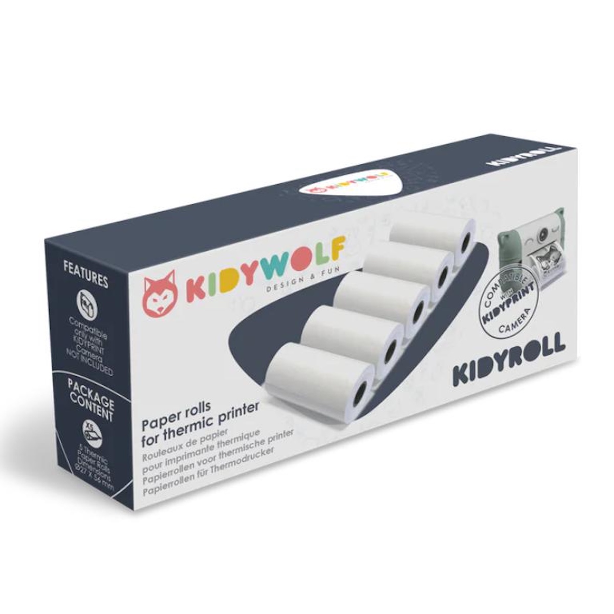 KIDYROLL classic refill rolls Kidywolf