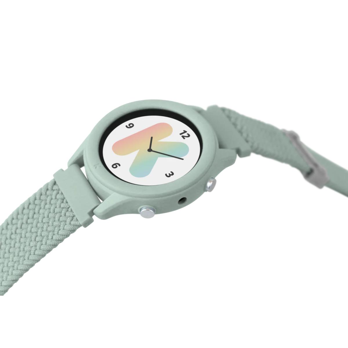 Kidywatch Multifunction Smartwatch fabric Strap No Games Kidywolf Green