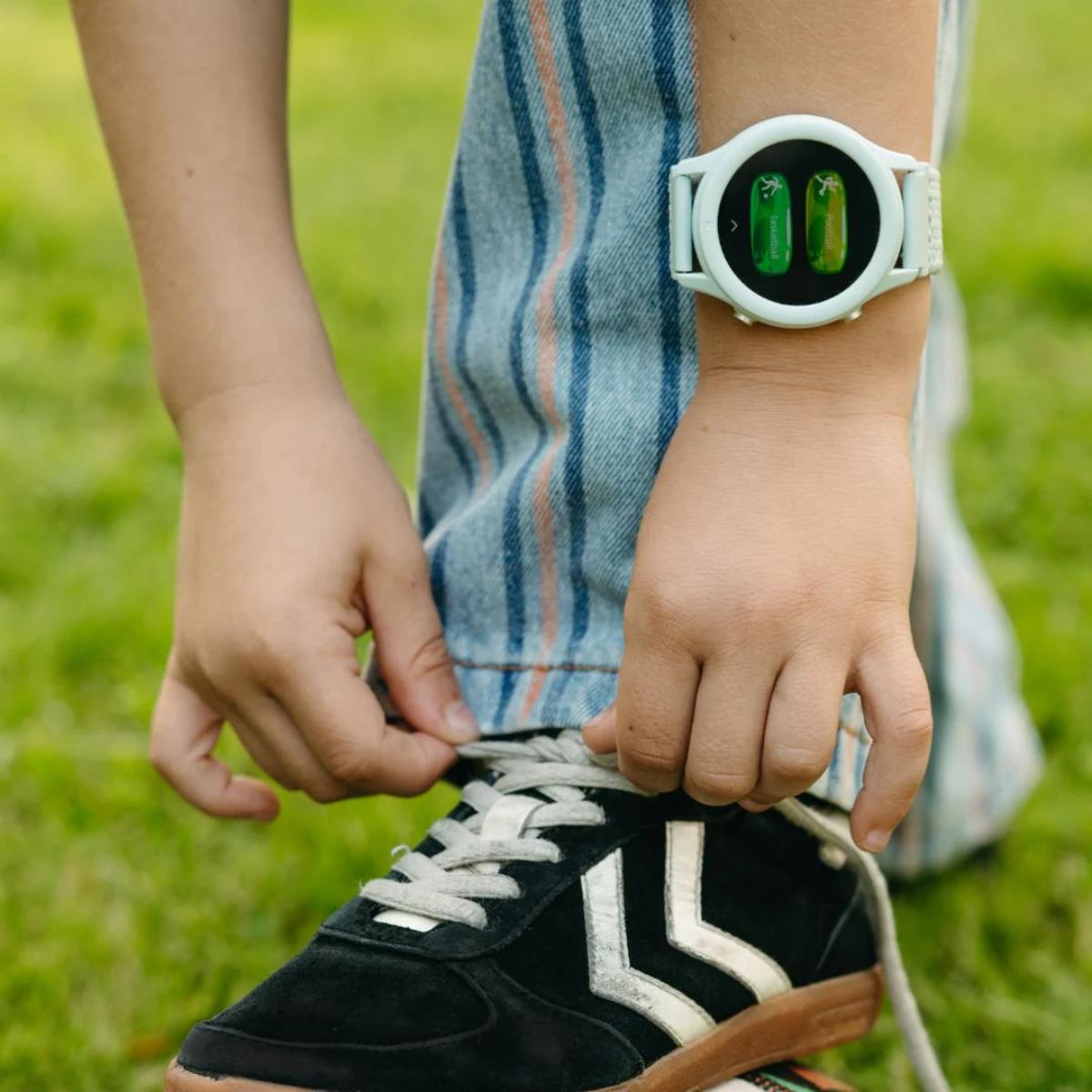 Kidywatch Multifunction Smartwatch fabric Strap No Games Kidywolf Green