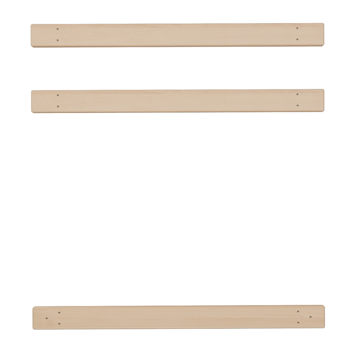 Kit adicional para fijar las barras de pared a la cama DELUXE De Breuyn aceitada natural