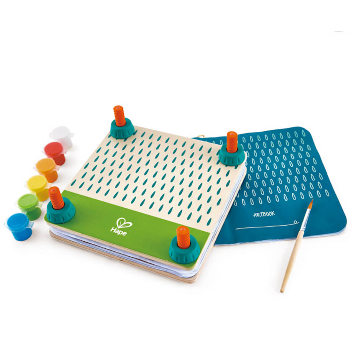 Kit artístico prensador flores Hape