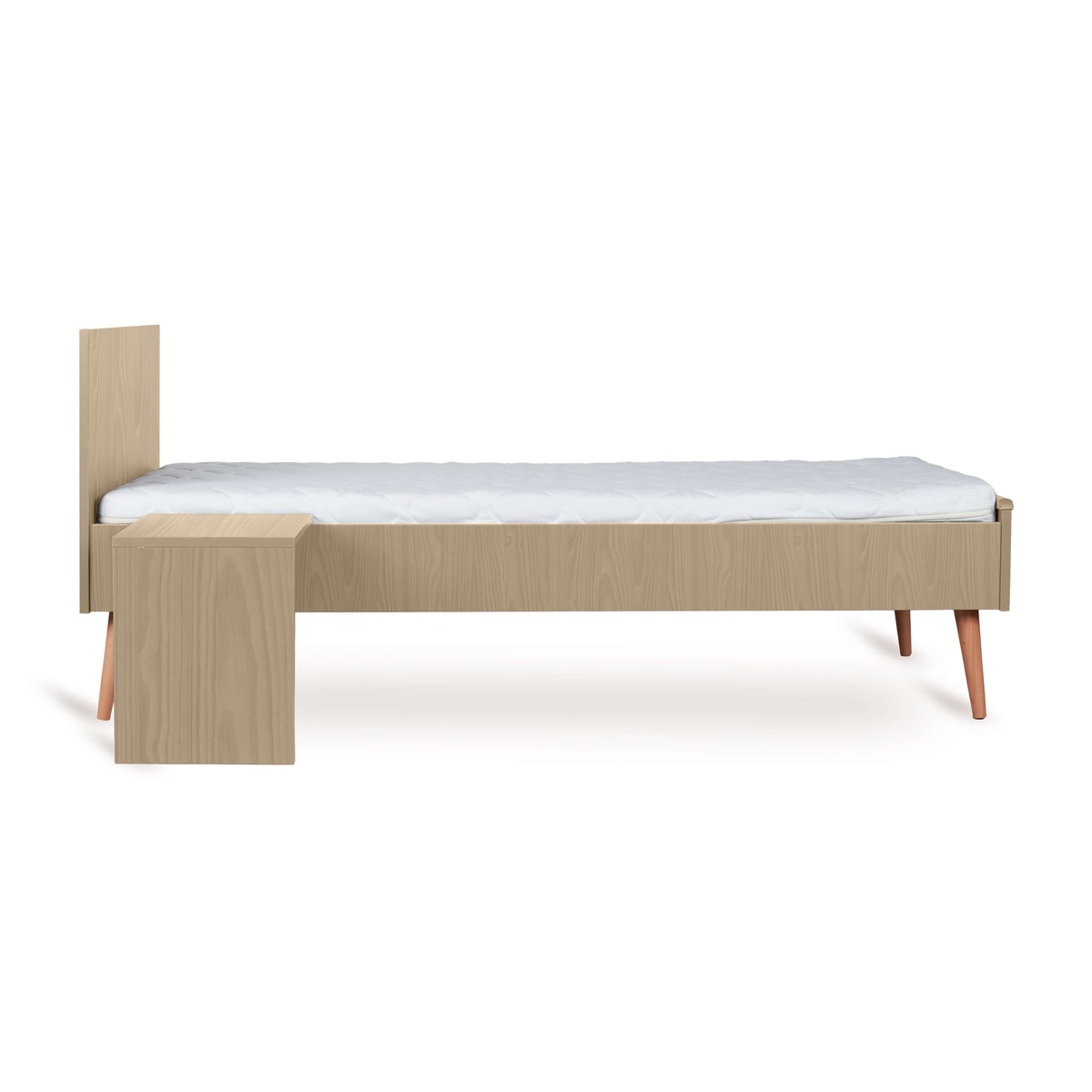 Kit cama junior 70x170cm COCOON Quax natural roble