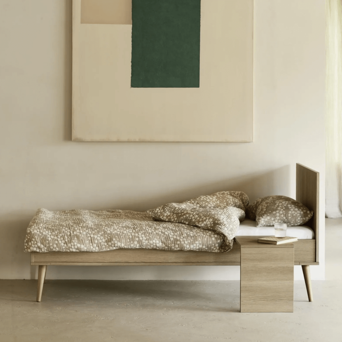 Kit cama junior 70x170cm FLOW Quax honey ash