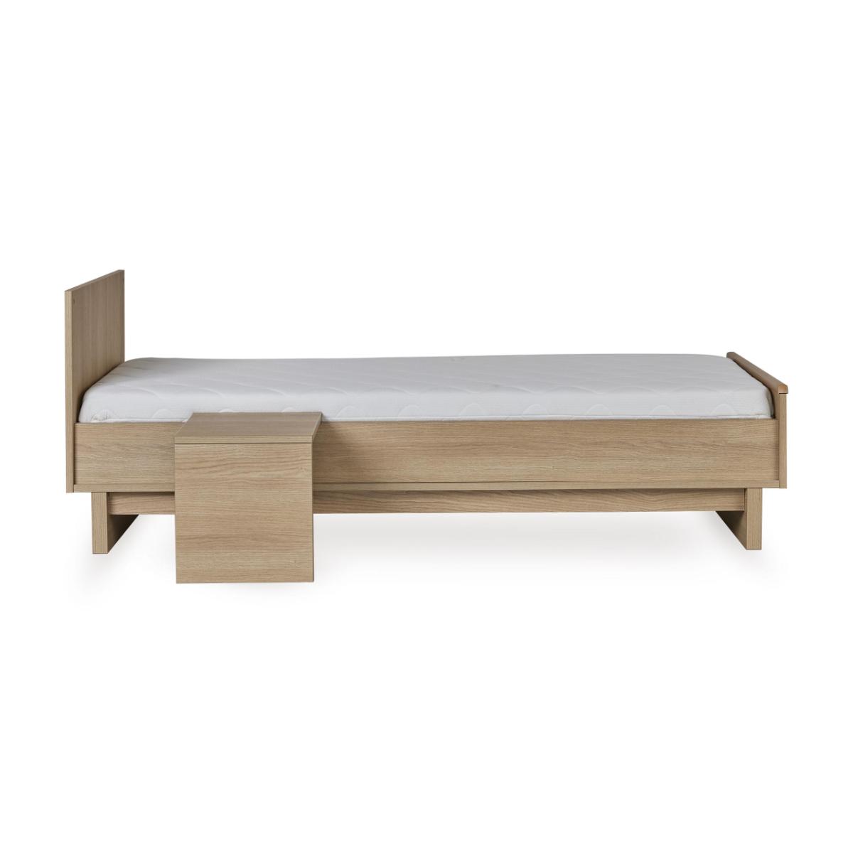 Kit cama junior 70x170cm KYO Quax honey ash