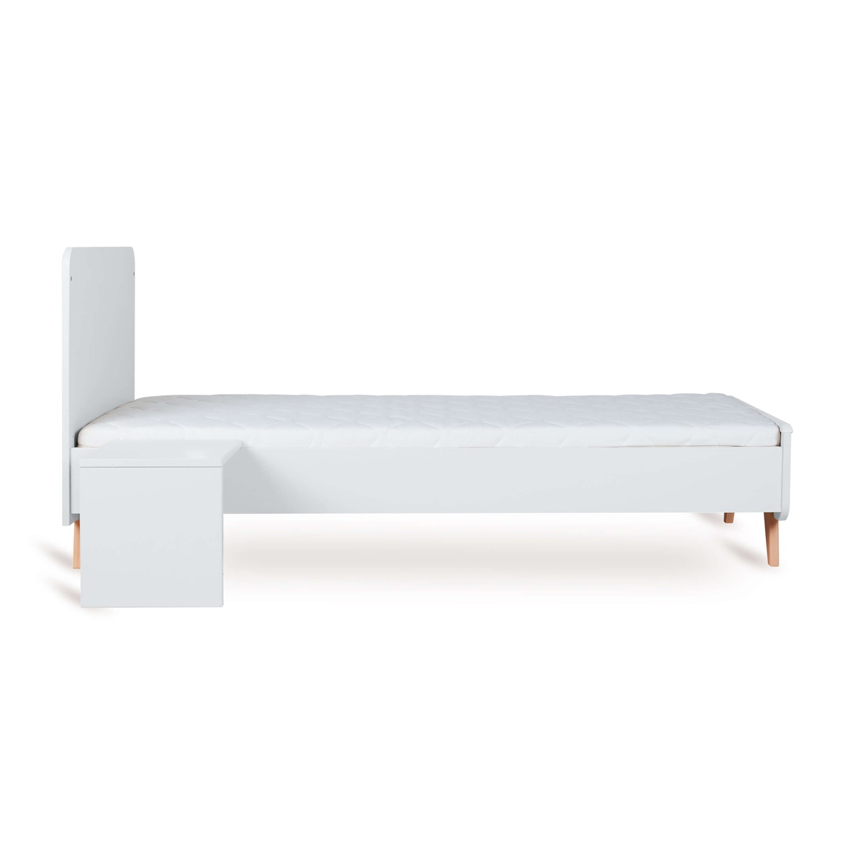 Kit cama junior 70x170cm LOFT Quax blanco