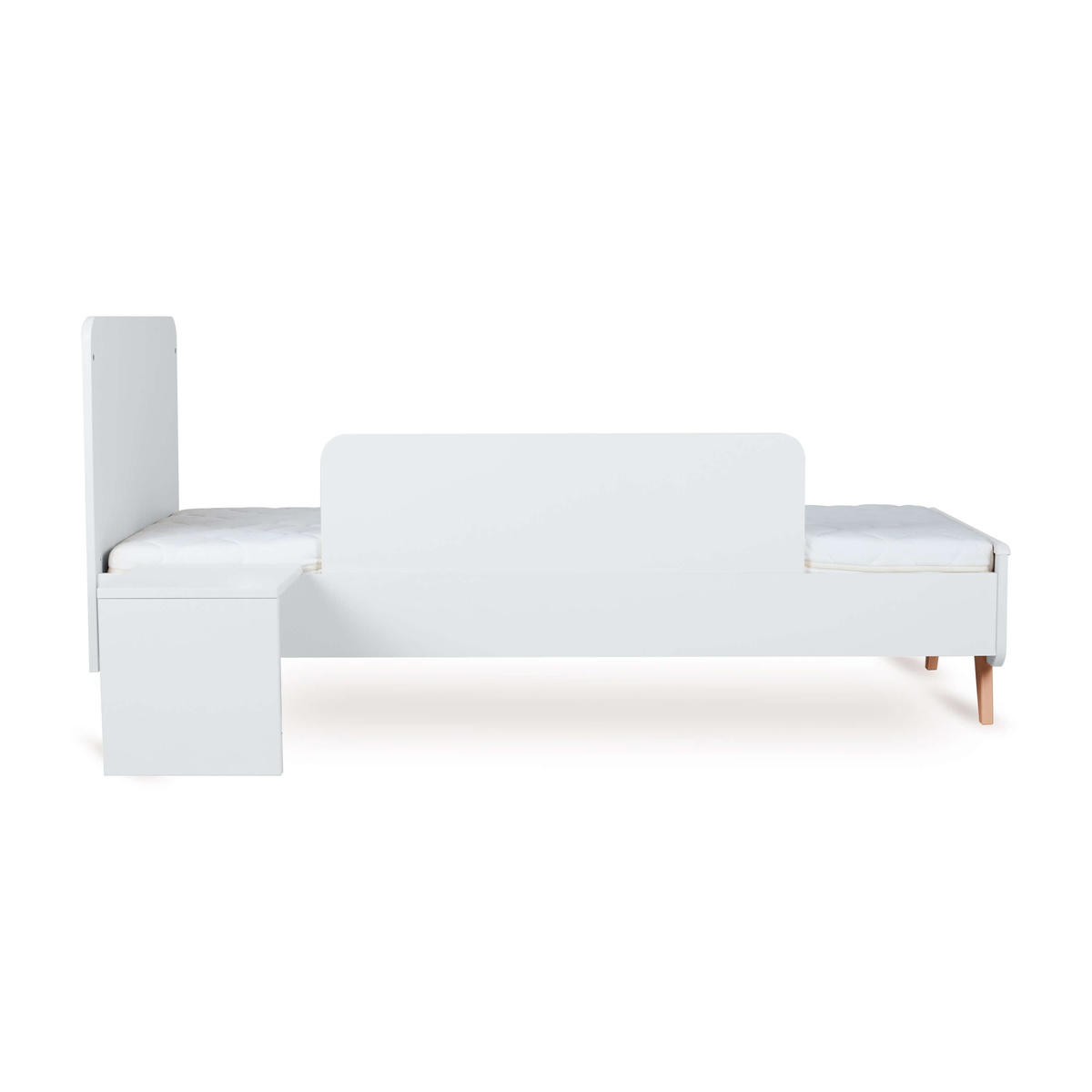 Kit cama junior 70x170cm LOFT Quax blanco