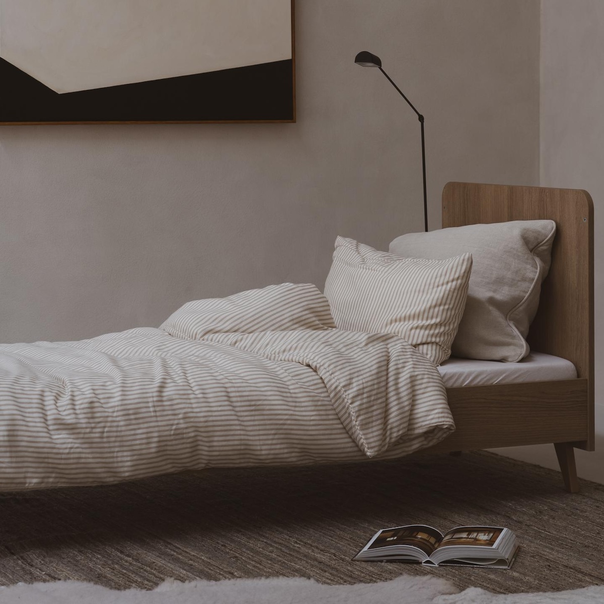 Kit cama junior 70x170cm LOFT Quax honey ash