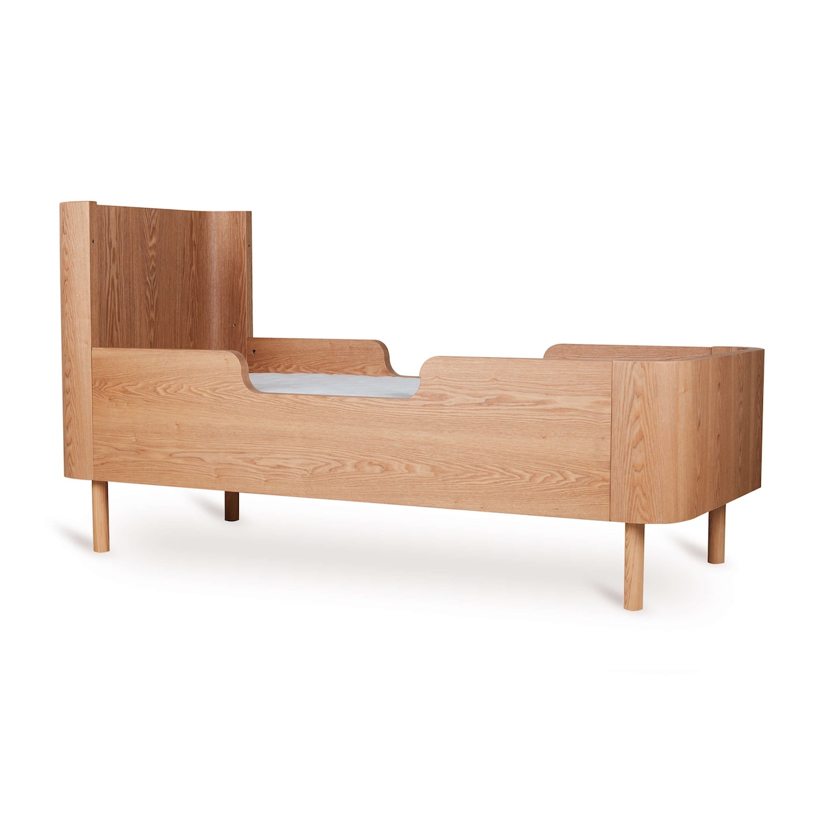 Kit cama junior 70x170cm YUME Quax fresno natural