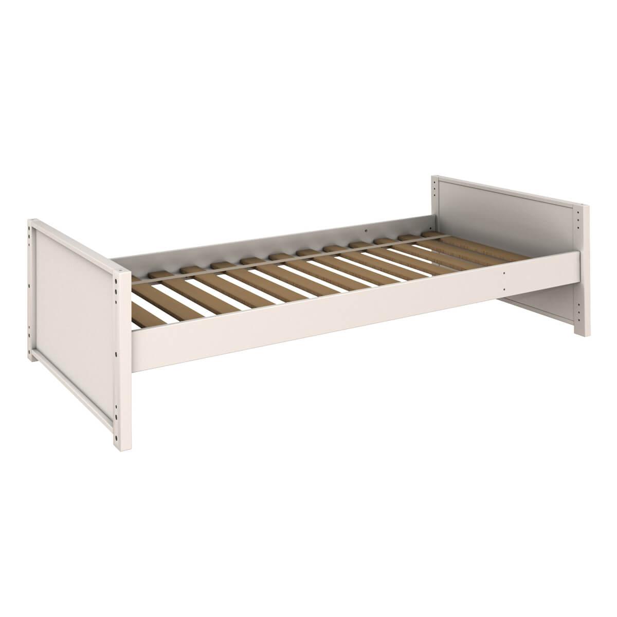 Kit conversión cama alta-litera KASVA haya lacado blanco
