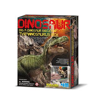 Kit desenterrar esqueleto Tyrannosaurus Rex MUNDO ANIMAL 4M