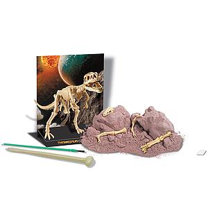 Kit desenterrar esqueleto Tyrannosaurus Rex MUNDO ANIMAL 4M