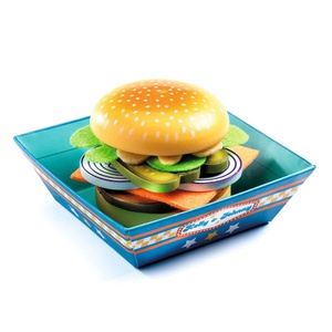 Kit hamburguesa KELLY & JOHNNY Djeco