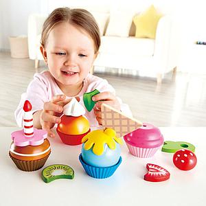 Kit preparación magdalenas CUPCAKES Hape