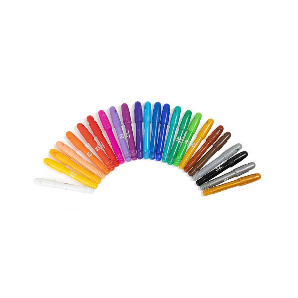 Lapices colores pastel 3en1 SILKY CRAYON Eurekakids