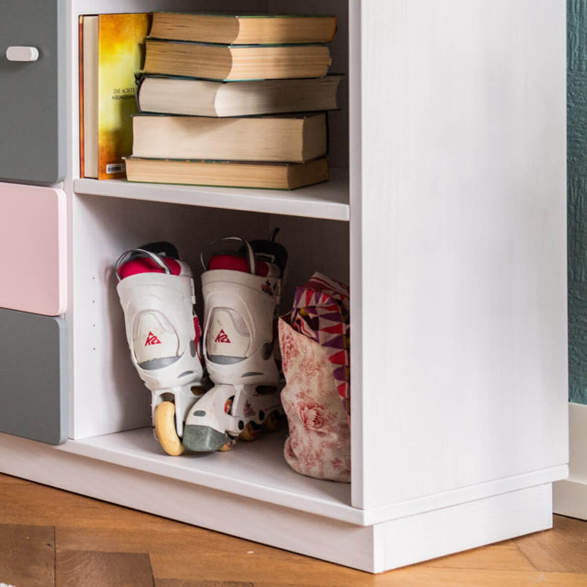 Librería 113cm DESTYLE de Breuyn blanco