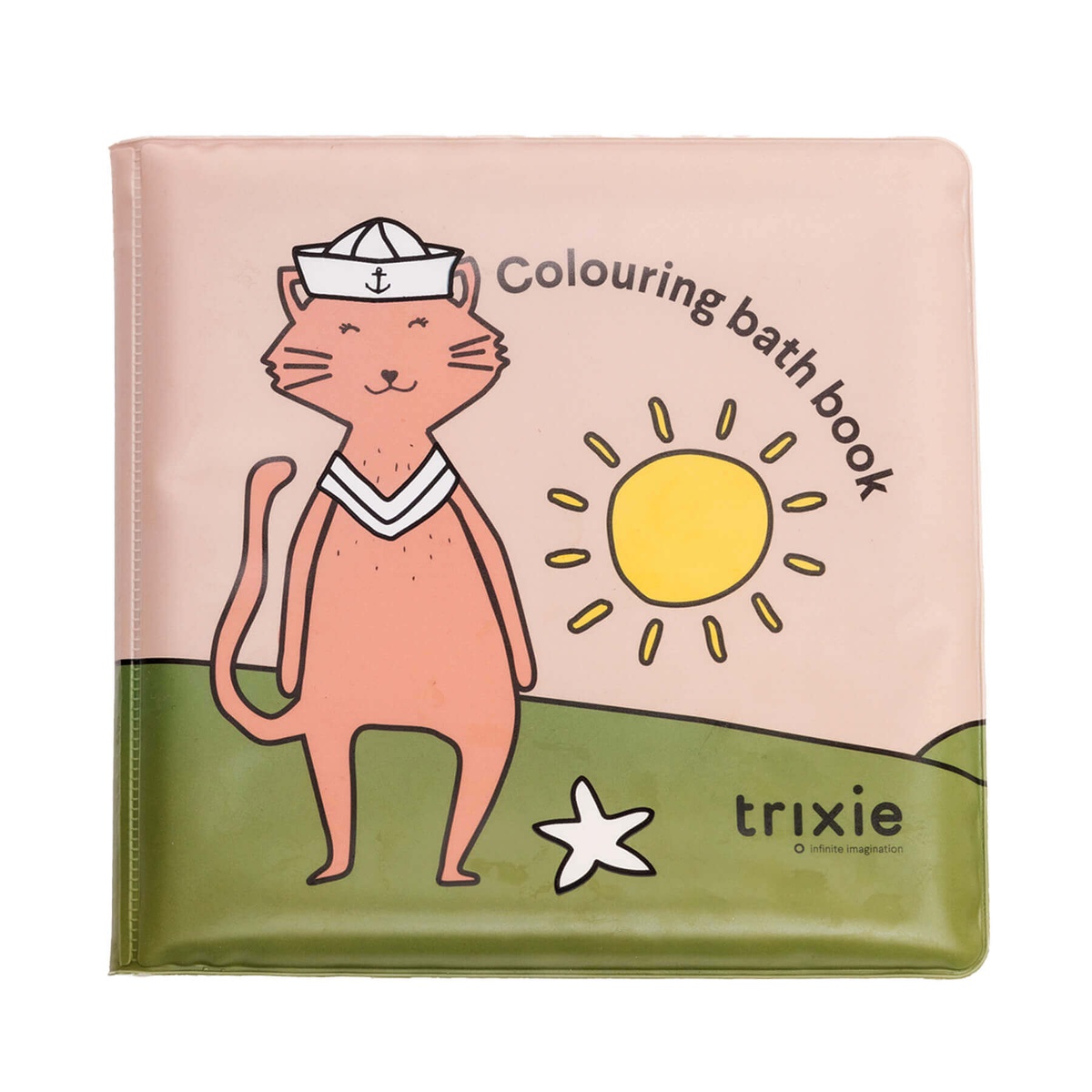 Libro baño colorear Mrs. CAT and Friends Trixie