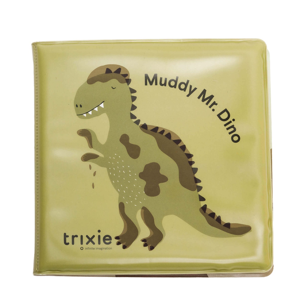 Libro baño colorear Muddy Mr. DINO Trixie