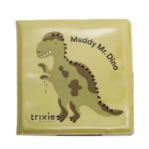 Libro baño colorear Muddy Mr. DINO Trixie