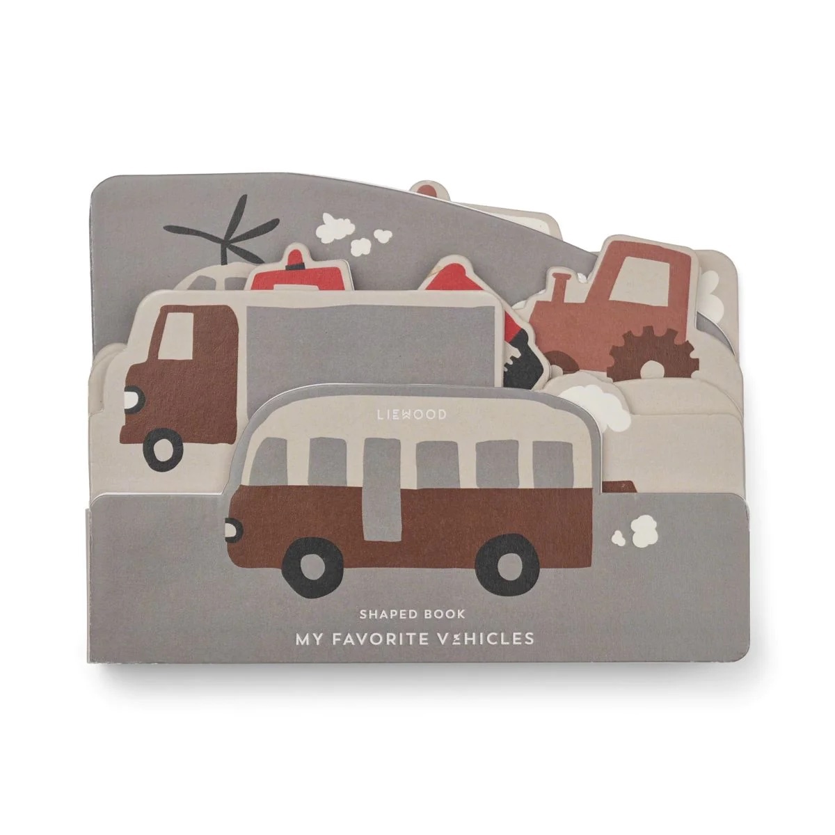 Libro formas especiales JADE Liewood Vehicles dove blue