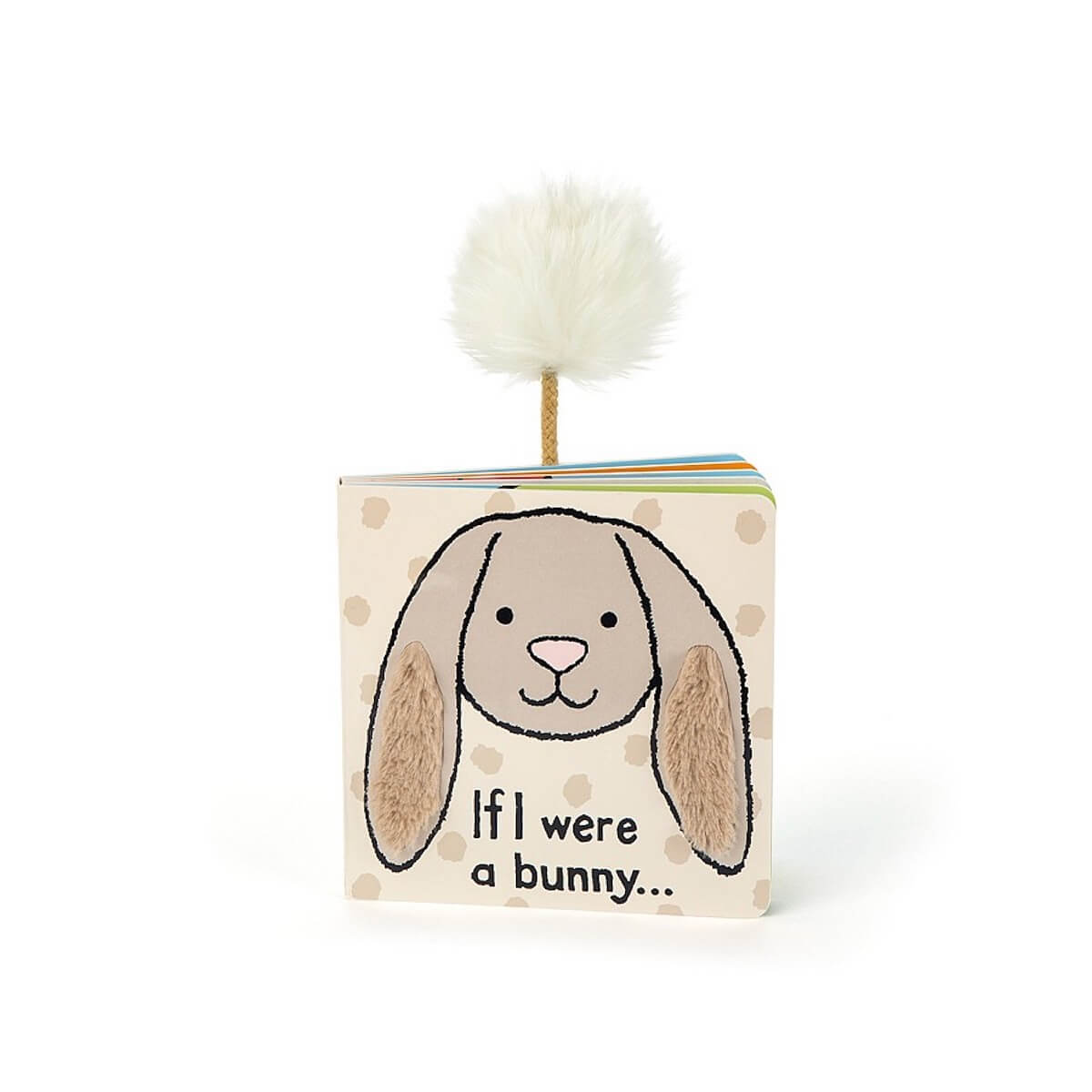 Libro IF I WERE A BUNNY Jellycat beige