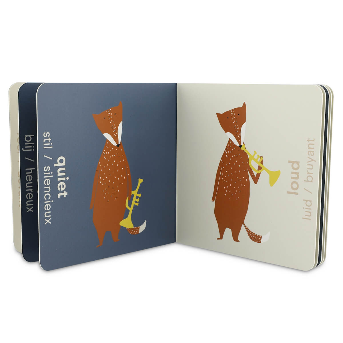 Libro opuestos ANIMALS Trixie