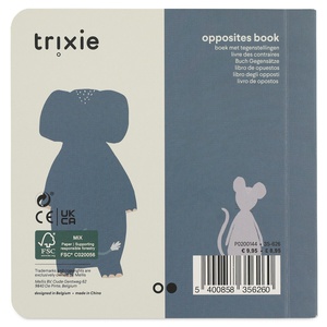 Libro opuestos ANIMALS Trixie