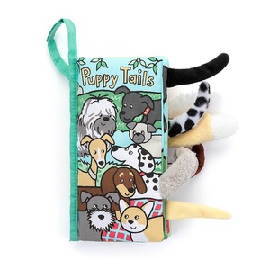 Libro sensorial PUPPY TAILS Jellycat