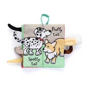 Libro sensorial PUPPY TAILS Jellycat