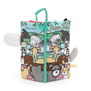 Libro sensorial PUPPY TAILS Jellycat