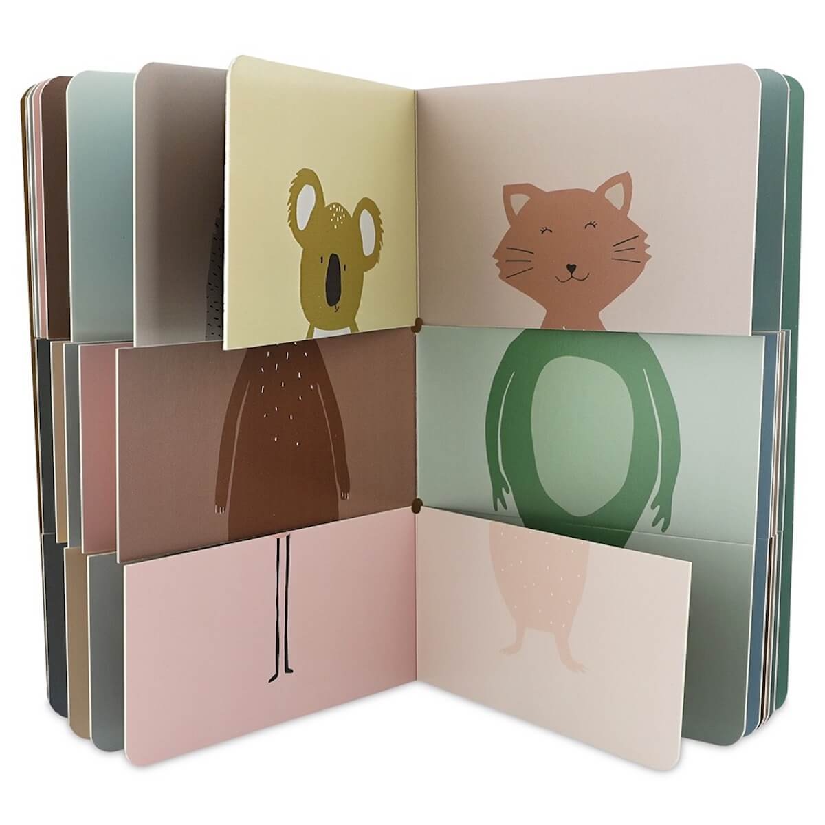 Libro solapas Flip-Flap ANIMALS Trixie