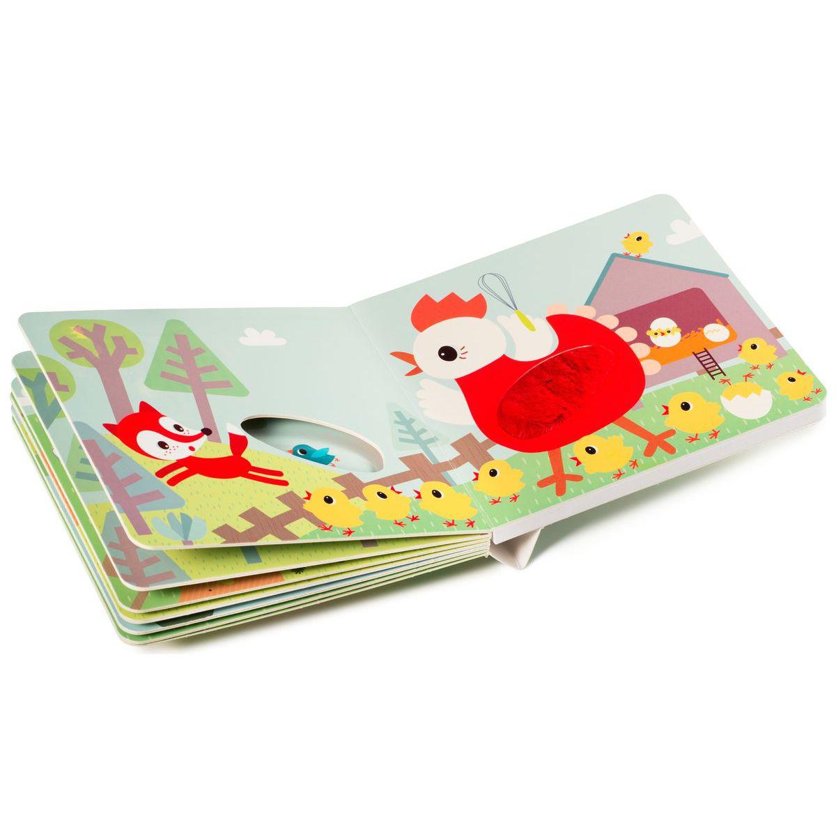 Libro táctil-sonoro FUNKY FARM Lilliputiens