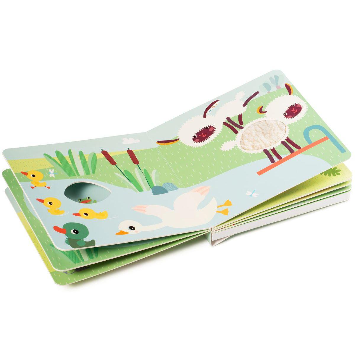 Libro táctil-sonoro FUNKY FARM Lilliputiens