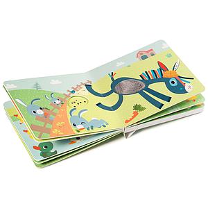 Libro táctil-sonoro FUNKY FARM Lilliputiens