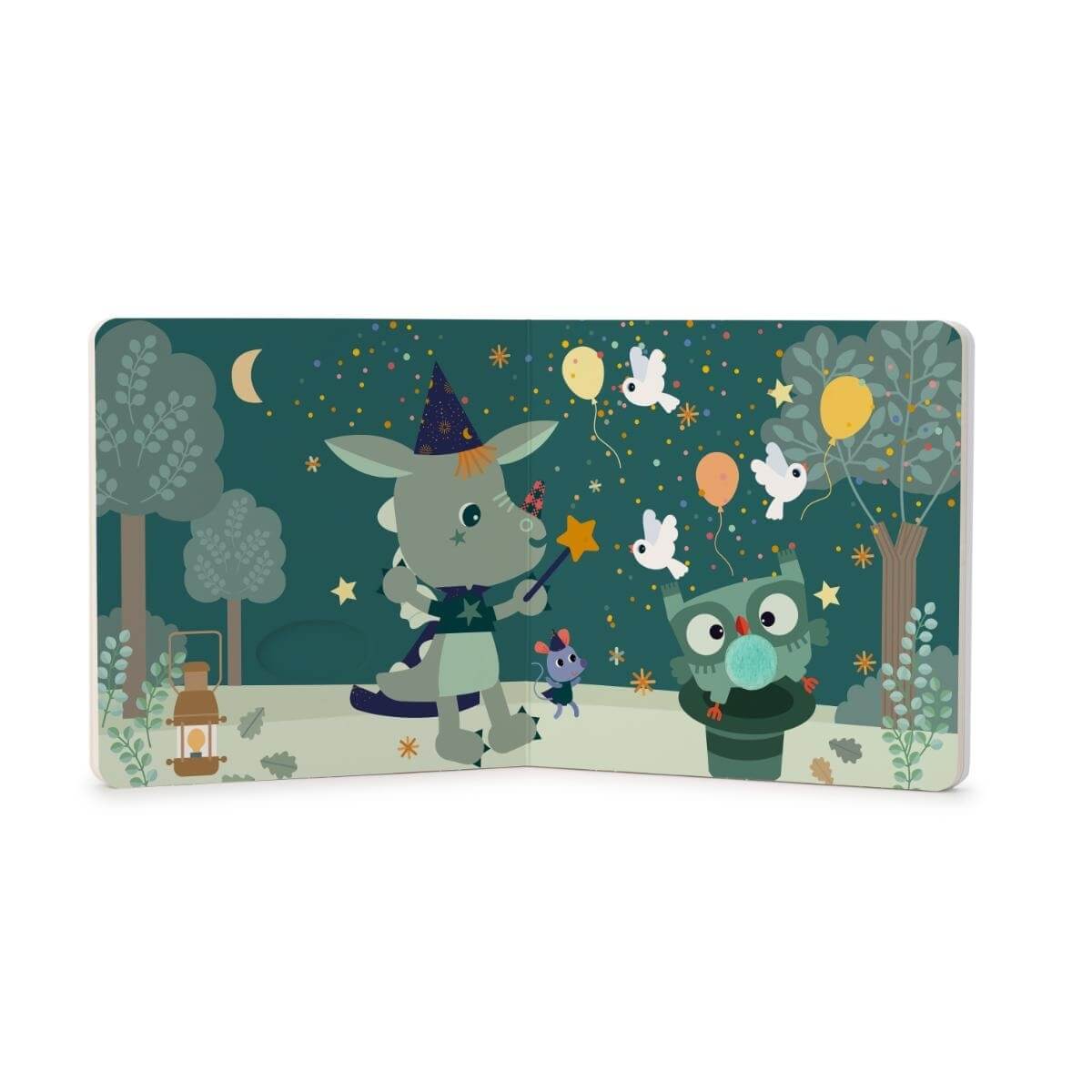 Libro táctil-sonoro HAPPY FOREST Lilliputiens